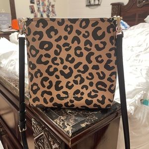 ~ lepoard kate spade bag